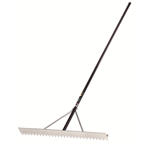 Pro Asphalt Rake, 36" W, Aluminum Blade, 28 Tines Pronet Distribution