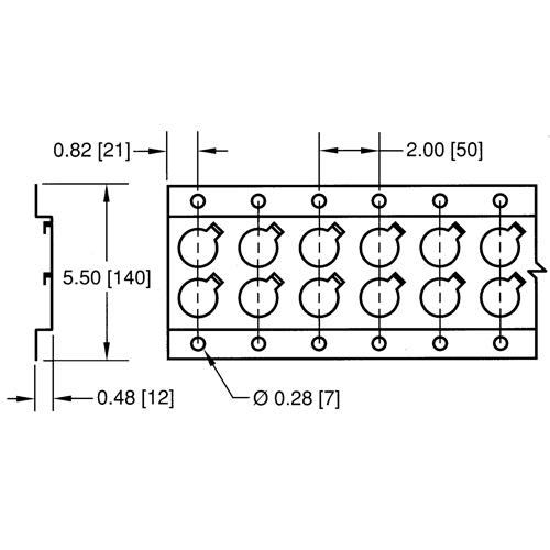 Logistic Tracks - Series E Track Horizontal Pronet Distribution