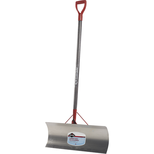 Nordic Snow Pusher, Aluminum Blade, D-Grip Handle, 24" W Pronet Distribution