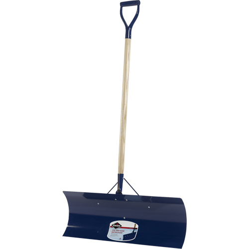 Yukon Snow Pusher, Steel Blade, D-Grip Handle, 30" W Pronet Distribution