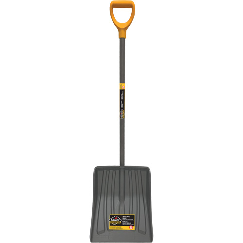 Pro Snow Shovel, Polypropylene Blade, 13-7/8" Wide, D-Grip Handle Pronet Distribution