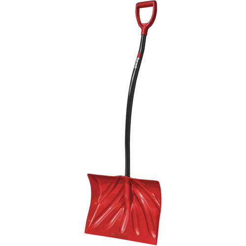 Yukon Snow Shovel, Polypropylene Blade, 18" Wide, Ergonomic D-Grip Handle Pronet Distribution