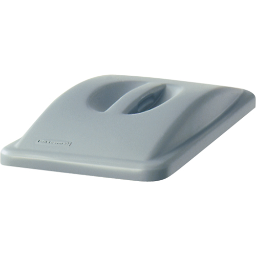 Slim Jim&reg; Handle Top, Flat Lid, Plastic, Fits Container Size: 20-3/8" x 11-5/16" Pronet Distribution