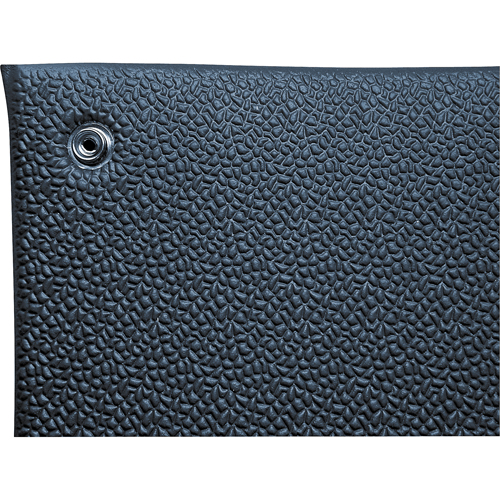 Comfort-King Anti-Static Matting, 4' W x 60' L x 3/8" T, Pebbled, Blue Pronet Distribution