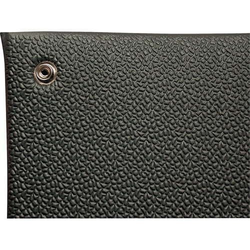Comfort-King Anti-Static Matting, 6' W x 60' L x 3/8" T, Pebbled, Grey Pronet Distribution