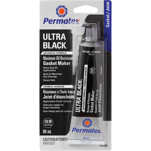 Ultra Black&reg; Gasket Maker, Tube, Black Pronet Distribution