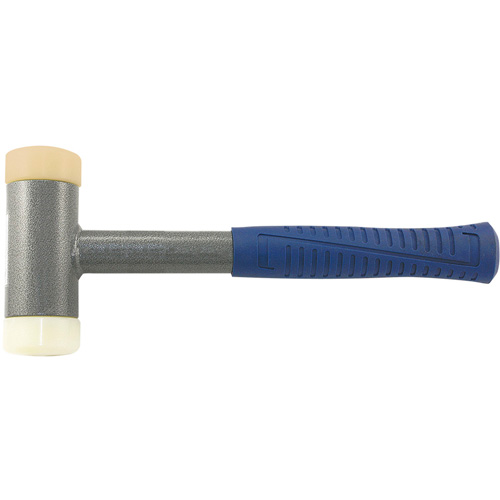Heavy-Duty Soft-Face Dead Blow Hammer, 2.25 lbs. Head Weight, Polyurethane Face, Tubular Steel Handle Pronet Distribution
