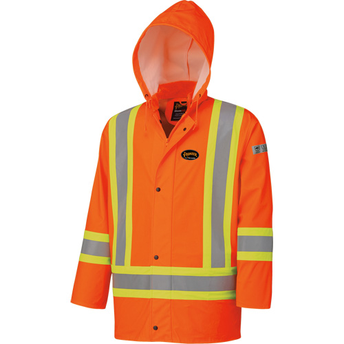 5892 Veste FR imperm&eacute;able haute visibilit&eacute;, 2T-Grand, Orange haute visibilit&eacute; Pronet Distribution