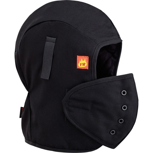 566A Doublure matelass&eacute;e FR pour casque, Noir, Coton Pronet Distribution