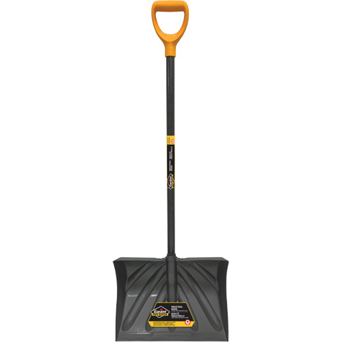 Pro Snow Shovel, Polypropylene Blade, 13-1/2" Wide, D-Grip Handle Pronet Distribution