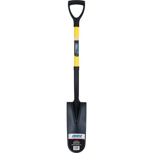 Pelles b&ecirc;ches, Acier durci, Lame 16" x 6", 28-1/2" lo, Manche Prise en D Pronet Distribution