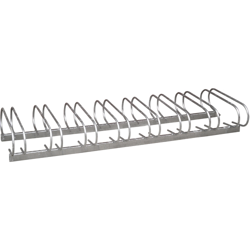 Support pour bicyclettes Style, Acier galvanis&eacute;, 8 bicyclettes Pronet Distribution