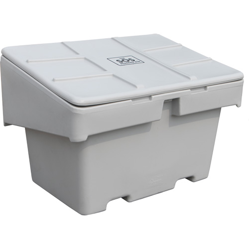 Contenants pour sel & sable SOS, 48" x 33" x 34", 18,5 pi³, Gris Pronet Distribution