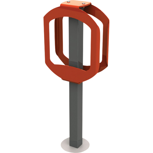 Bike Stop Bike Racks, Steel, 2 Bike Capacity Pronet Distribution