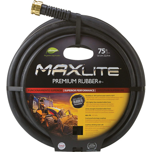 Commercial Duty Hoses, Rubber, 5/8" dia. x 75' Pronet Distribution