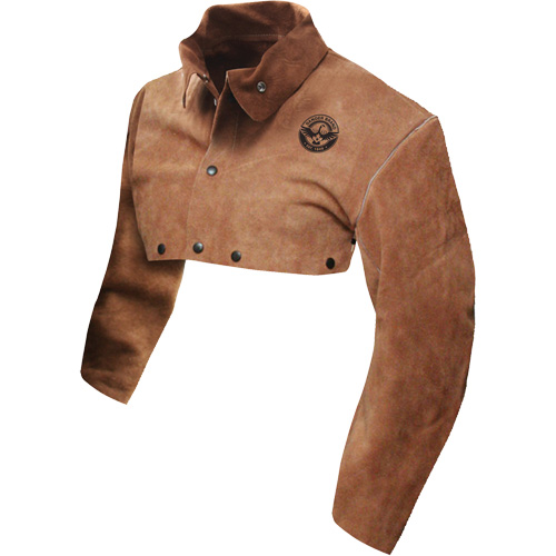 Standard Grade Leather Cape Sleeve, X-Large, Brown Pronet Distribution