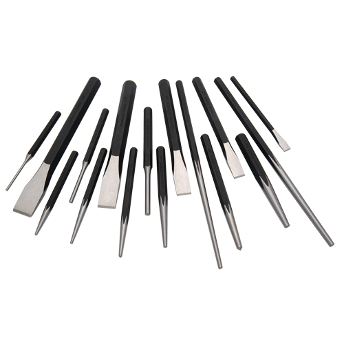 Punch and Chisel Set, 16 Pieces Pronet Distribution