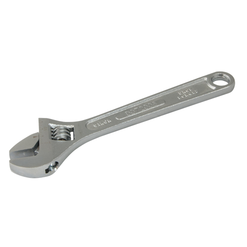 Adjustable Wrench, 12" L, 1-1/2" Max Width, Chrome Pronet Distribution