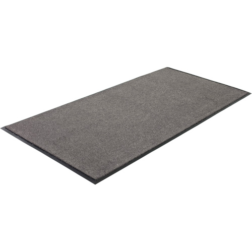 Tapis Poly-Tuft, Essuie-pieds, 4' x 6' x 5/16", Charbon Pronet Distribution