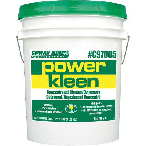 Produit nettoyant pour nettoyeur de pi&egrave;ces Power Kleen, 20 L, Seau Pronet Distribution