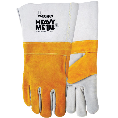 Gants ignifuges Cow Town, Cuir de vache refendu, Taille Petit Pronet Distribution