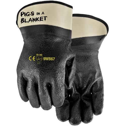 Gants enduits Pigs in a Blanket, Taille unique, R&ecirc;vetement PVC/Nitrile Pronet Distribution