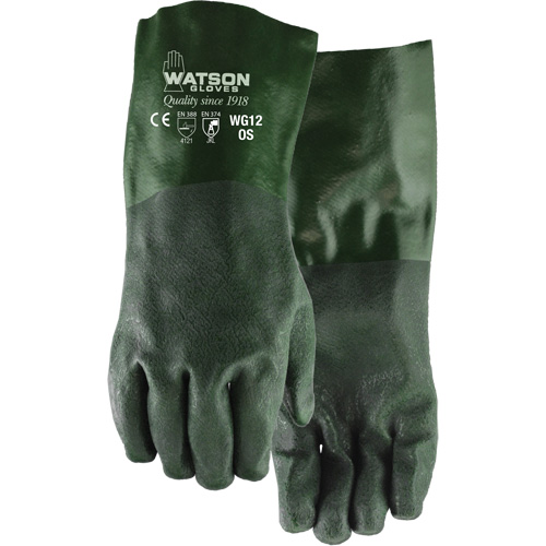 Dura Dip Gloves, 12" L, PVC, Jersey Inner Lining Pronet Distribution