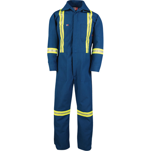 Combinaison de luxe Dupont Nomex IIIA, Taille 4T-Grand, Bleu royal, 6 cal/cm² Pronet Distribution