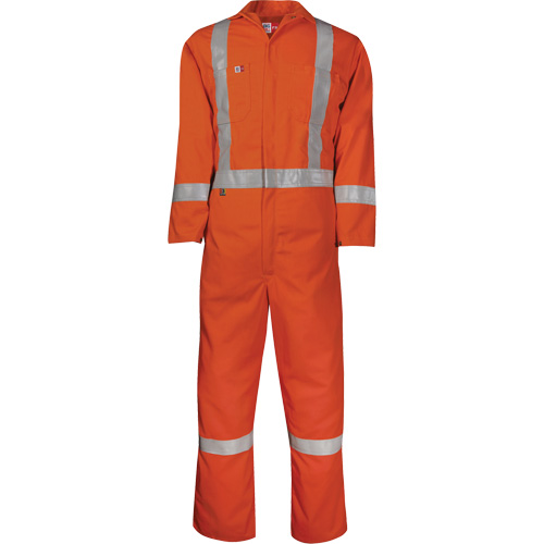 Westex UltraSoft&reg; Unlined Contractor Coveralls, Size 2X-Large, Orange, 8.7 cal/cm² Pronet Distribution