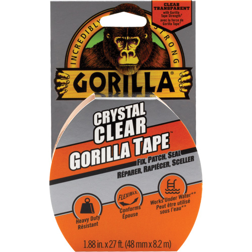 Crystal Clear Tape, 48 mm (1-7/8") x 8.3 m (27'), Clear Pronet Distribution