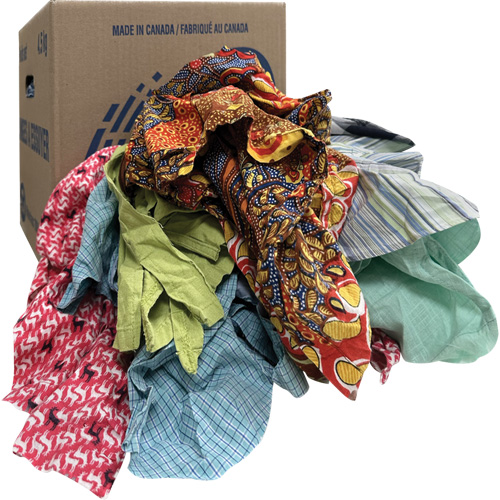 Chiffons d'essuyage, M&eacute;lange de couleurs, 10 lb Pronet Distribution