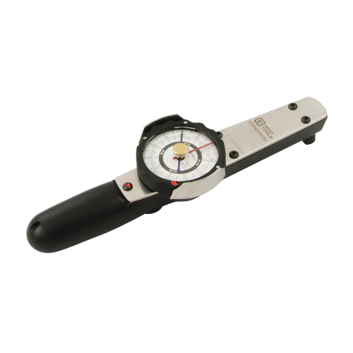 Cl&eacute; dynamom&eacute;trique avec aiguille &agrave; m&eacute;moire, &agrave; cadran, Entraînement 3/8" carr&eacute;, 0 - 250 lb-po Pronet Distribution