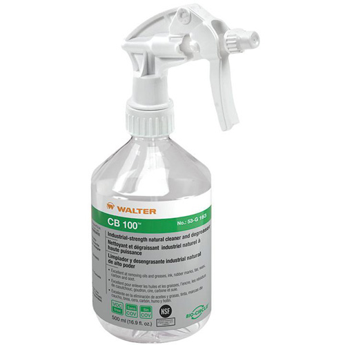 Pulv&eacute;risateur &agrave; main reremplissable vide pour CB 100, Ronde, 500 ml, Plastique Pronet Distribution