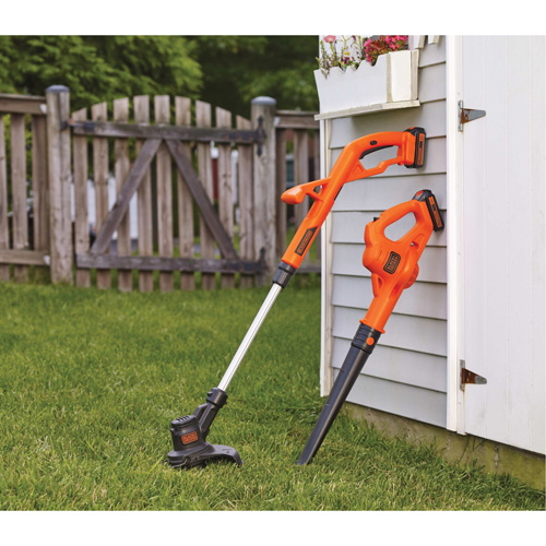 Ensemble combin&eacute; coupe-bordure/taille-bordure et balayeuse pour surfaces rigides Max*, 10", &agrave; pile, 20 V Pronet Distribution