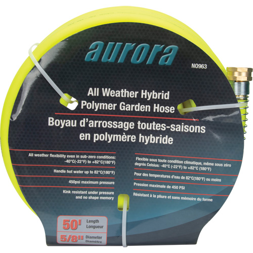 Hybrid Garden Hose, Copolymer, 5/8" dia. x 50' Pronet Distribution