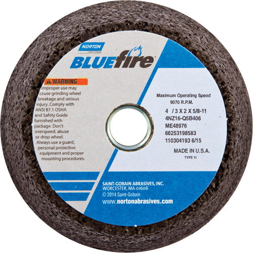 Disque &agrave; &eacute;barbage portatif non renforc&eacute; BlueFire Pronet Distribution