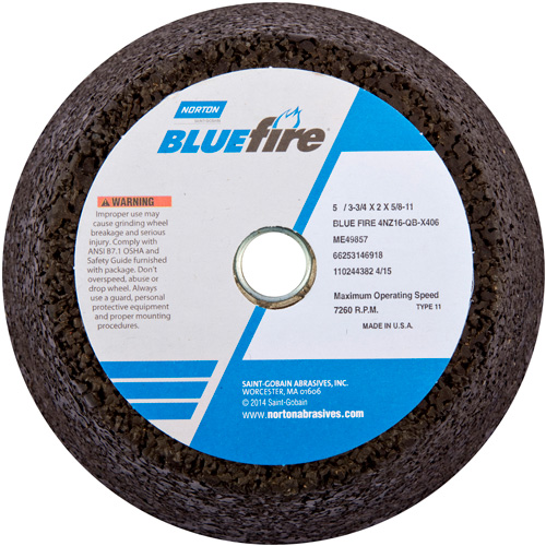 Disque &agrave; &eacute;barbage portatif non renforc&eacute; BlueFire Pronet Distribution