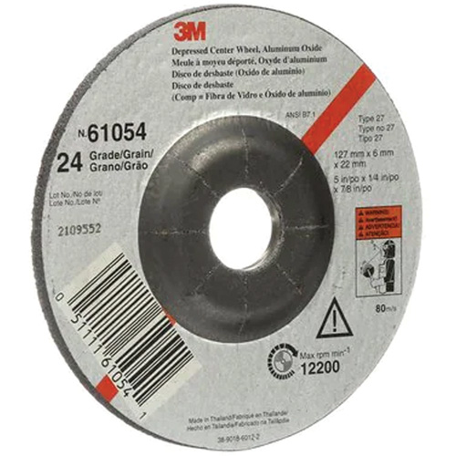 Meule &agrave; moyeu d&eacute;port&eacute;, 5" x 27, Oxyde d'aluminium Pronet Distribution