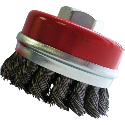Bridled Cup Brushes, 3" Dia. x 5/8"-11 Arbor Pronet Distribution