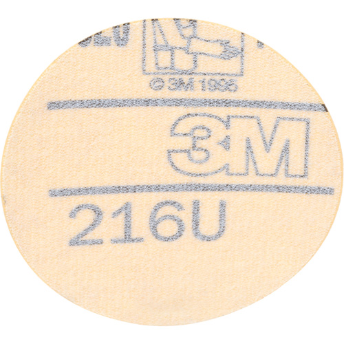 Gold Hookit Disc, 3" Dia., P320 Grit, Aluminum Oxide, C-Weight Pronet Distribution
