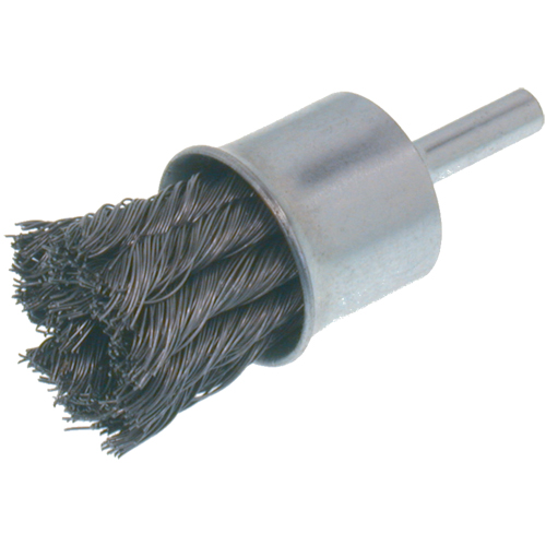Brosses &eacute;conomiques &agrave; fils nou&eacute;s, 1" dia., dia. Des fils 0.014, Tige 1/4" Pronet Distribution