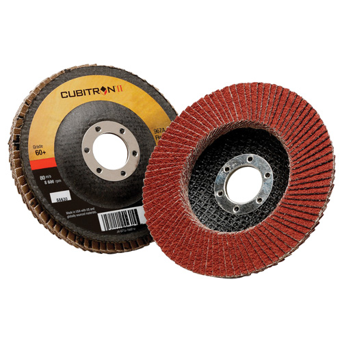 Cubitron II Flap Disc 967A, 5" x 7/8", Type 29, 40+ Grit, Ceramic Pronet Distribution