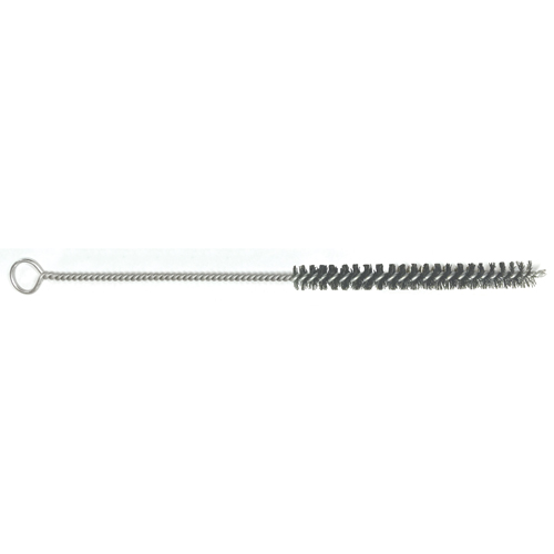Brosse pour tubes torsad&eacute;e, 1/4" dia. x 4-1/2" l, 12" longueur hors tout Pronet Distribution