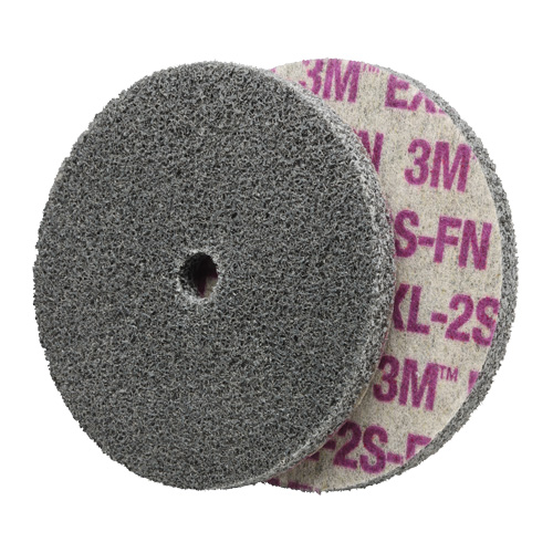 Scotch-Brite EXL Unitized Wheel, 6" x 1/4", 1/4" Arbor, Fine Grit, Aluminum Oxide/Ceramic/Zirconium Pronet Distribution