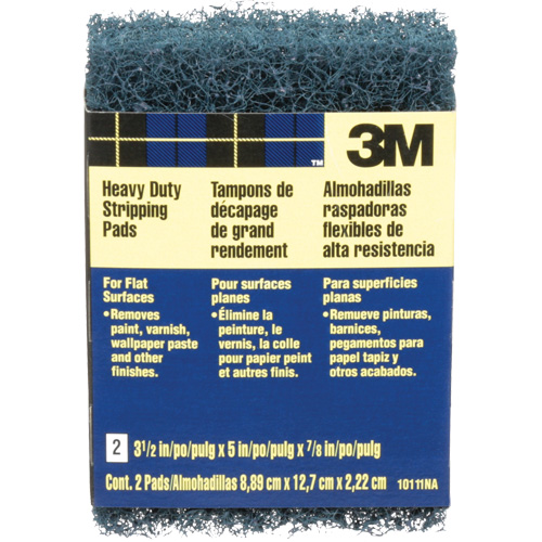 Heavy-Duty Stripping Pads, Aluminum Oxide, 3-1/2" x 5", Coarse Grit Pronet Distribution