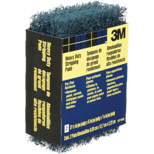Heavy-Duty Stripping Pads, Aluminum Oxide, 3-1/2" x 5", Coarse Grit Pronet Distribution