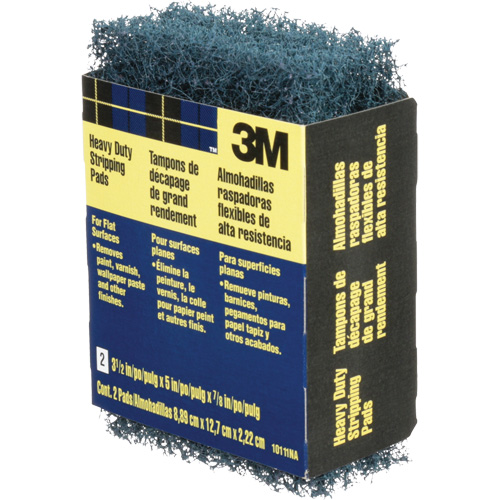 Heavy-Duty Stripping Pads, Aluminum Oxide, 3-1/2" x 5", Coarse Grit Pronet Distribution