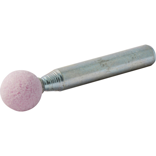 Meule mont&eacute;e vitrifi&eacute;e, B122, Oxyde d'aluminium, 3/8" dia., 3/8" lo, 80 Grain Pronet Distribution