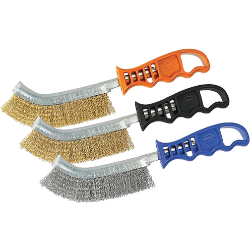 Brosse &agrave; gratter en acier inoxydable, Longueur 9-5/8" Pronet Distribution