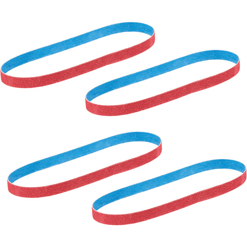 Bandfile Belts, 1/2" W x 18" L, Ceramic, 40 Grit Pronet Distribution